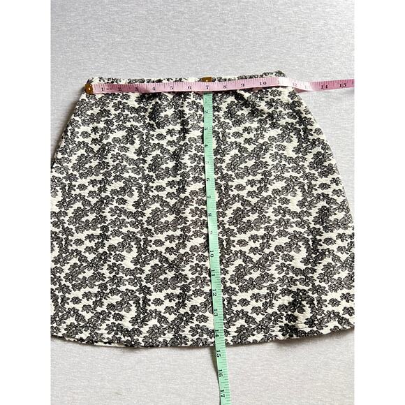 Urban Outfitters Y2K Mini Skirt Floral Black White Extra Small Stretch - Picture 5 of 7